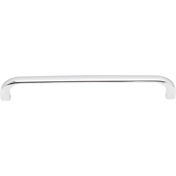 160 Mm Center-to-Center Polished Chrome Square Slade Cabinet Pull